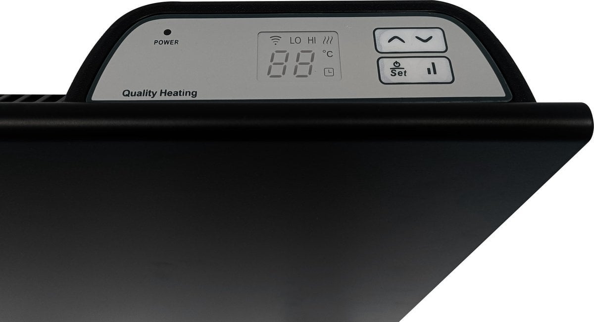 Infra Heating Eco Slim WiFi black