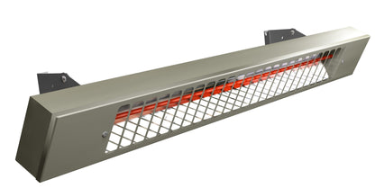 RVS coated infrarood heater