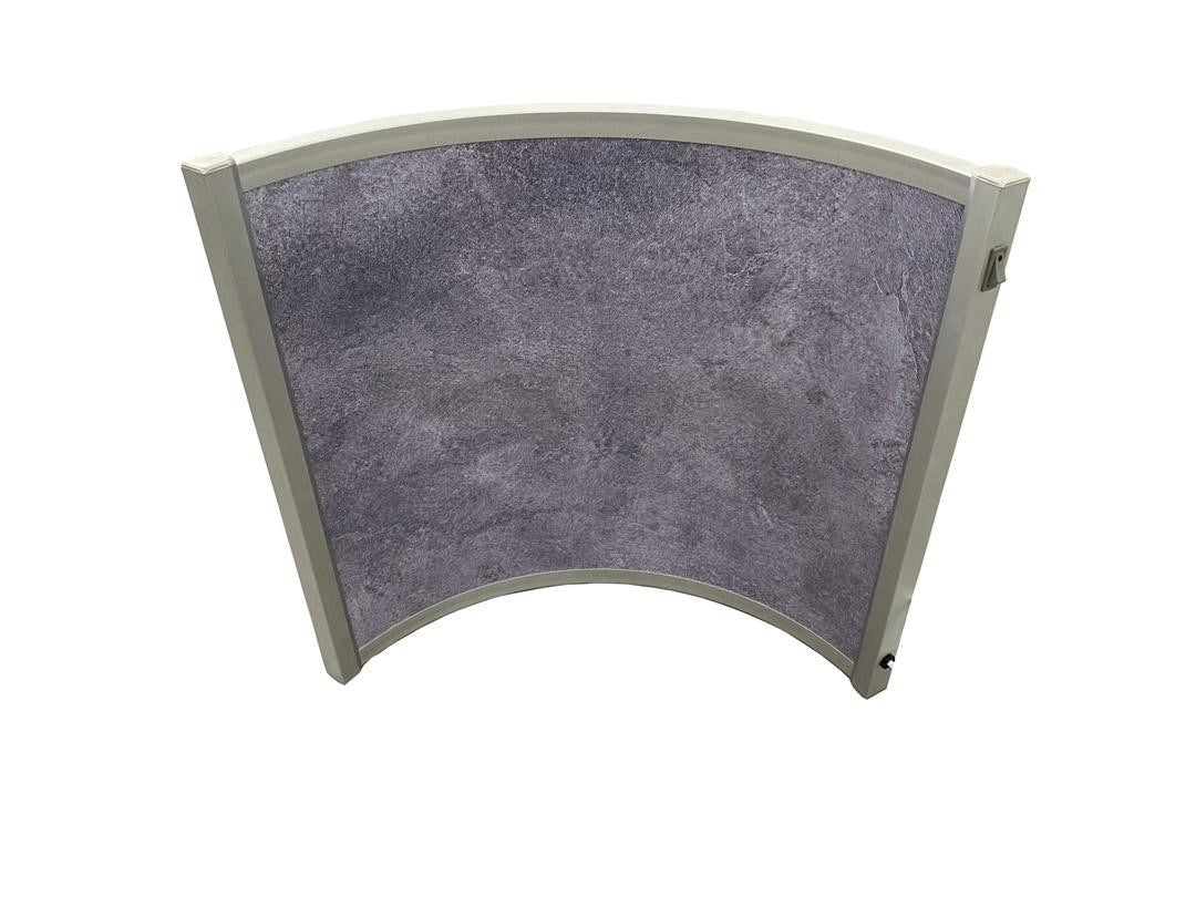Infra Heating Curve+ Verplaatsbaar Infraroodpaneel (300W, Grijs Design)