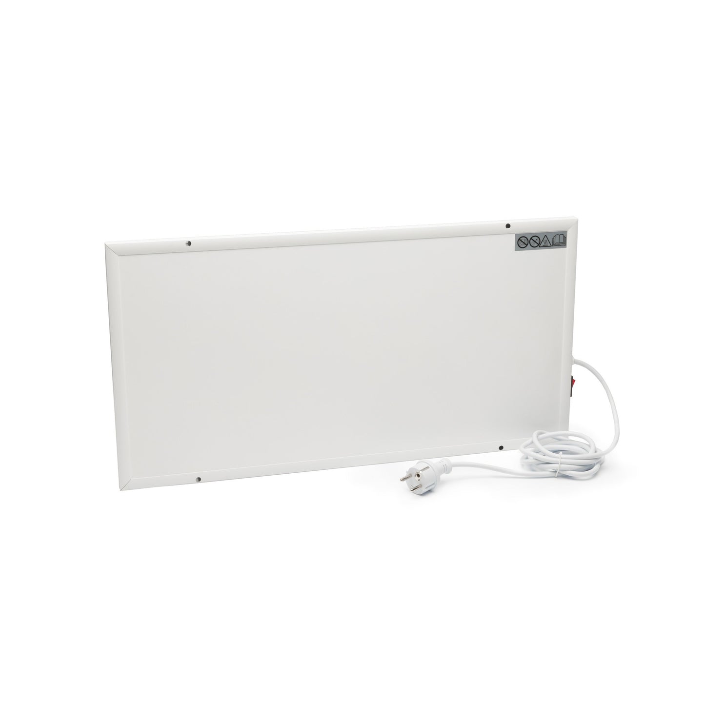 Infra Heating Fix+ Infraroodpaneel Vastschroevend (30 x 60 cm, 135W) – Compacte & Efficiënte Werkplekverwarming
