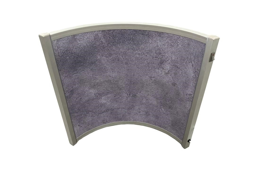 Infra Heating Curve+ Verplaatsbaar Infraroodpaneel (300W, Grijs Design)
