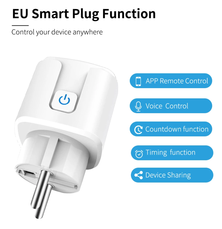 Infra Heating Wifi Slimme stekker verbruiksmeter met timer functie
