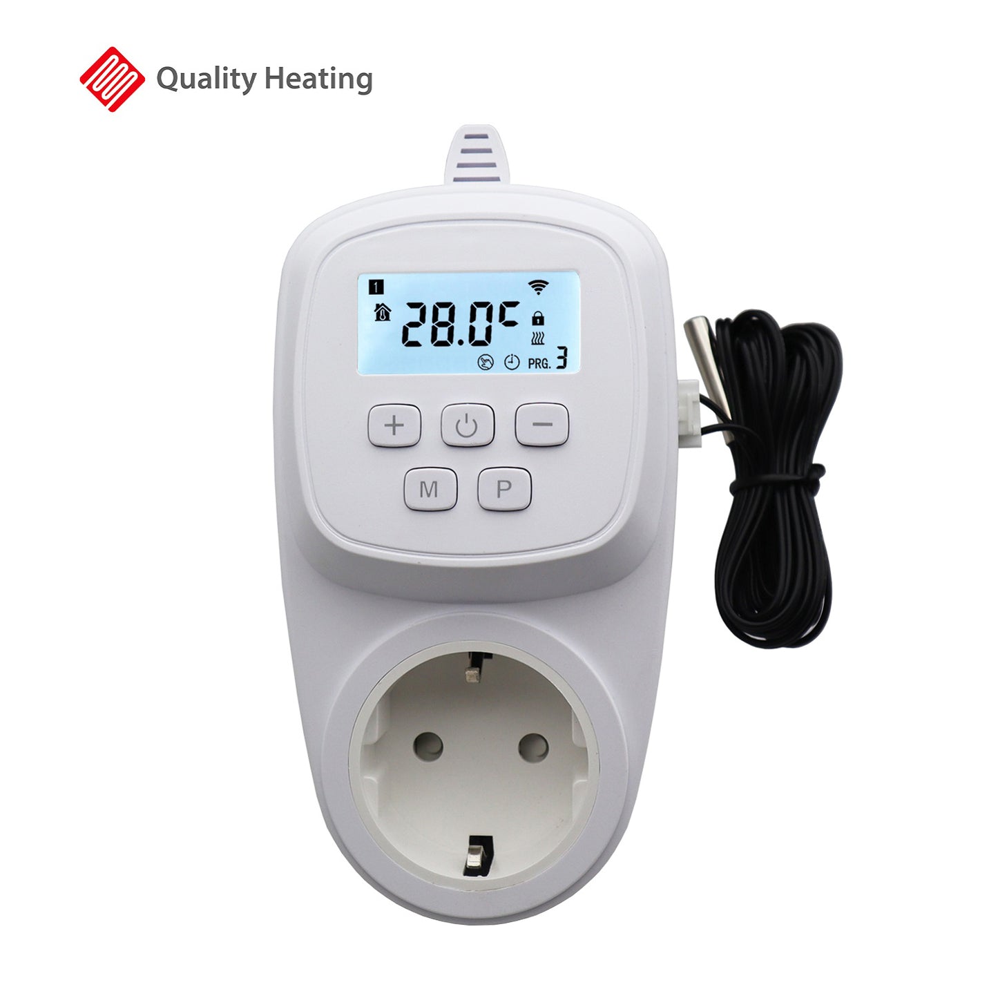 Infra Heating Wifi stopcontact thermostaat met losse sensor Infra Heating-42
