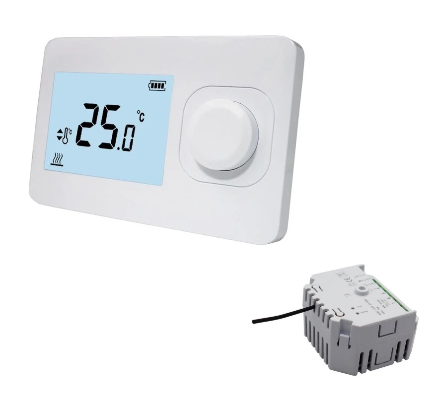 Infra Heating Basic easy thermostaat niet programmeerbaar inclusief mini inbouw ontvanger