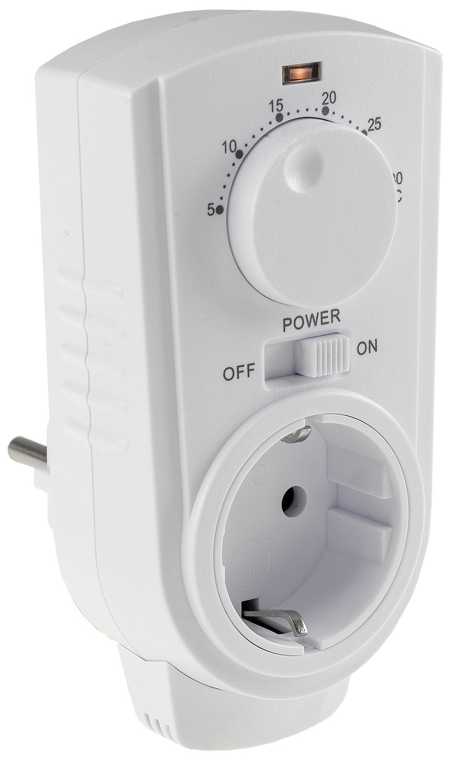 Infra Heating Stopcontact eenvoudige thermostaat met draaiknop