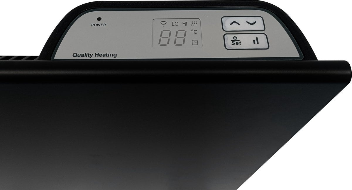 Infra Heating Eco Slim WiFi black