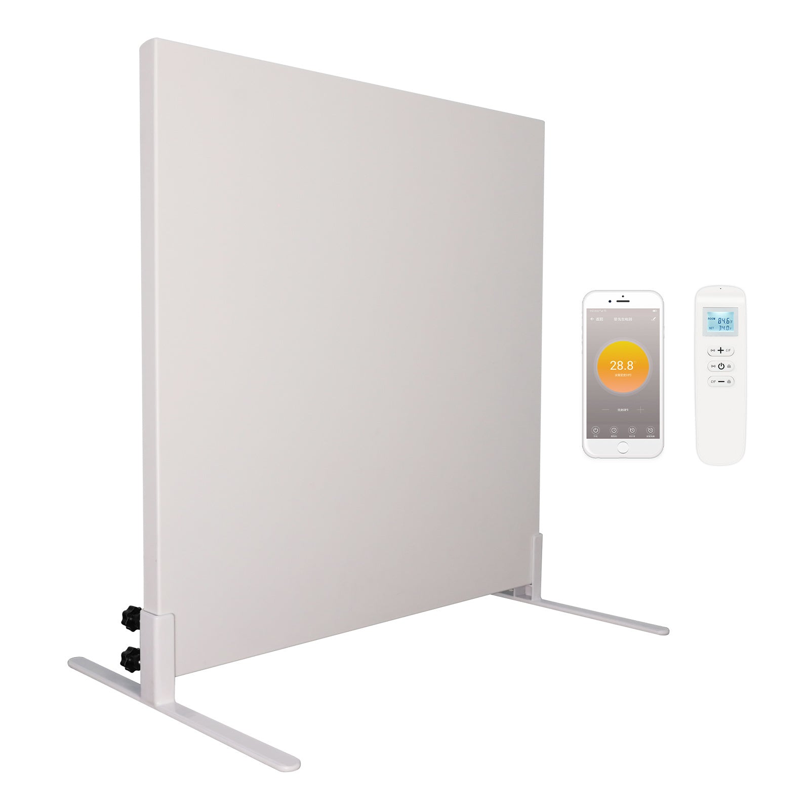 Infra Heating FR verplaatsbaar infraroodpaneel 350 of 700 W