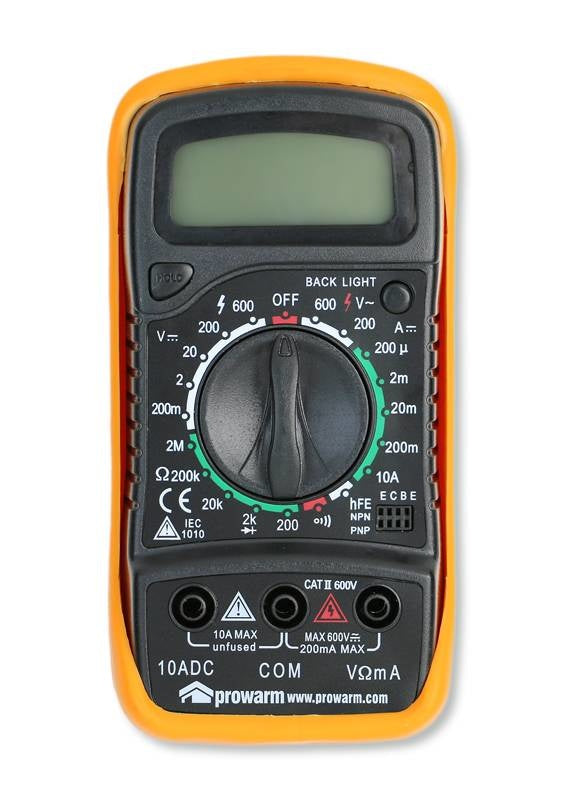Infra Heating Digitale multimeter