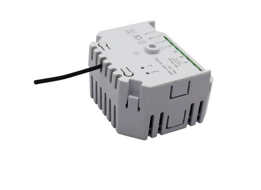 Infra Heating Basic draadloze programmeerbare thermostaat inclusief mini inbouw ontvanger