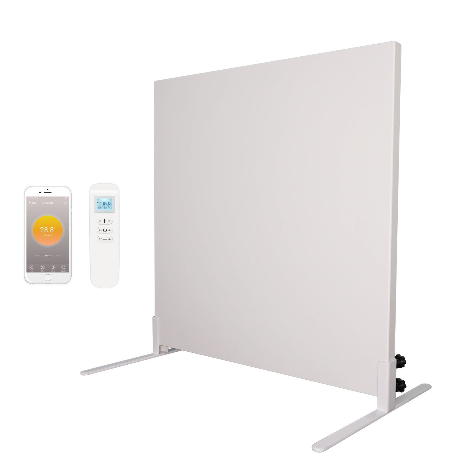 Infra Heating FR verplaatsbaar infraroodpaneel 350 of 700 W