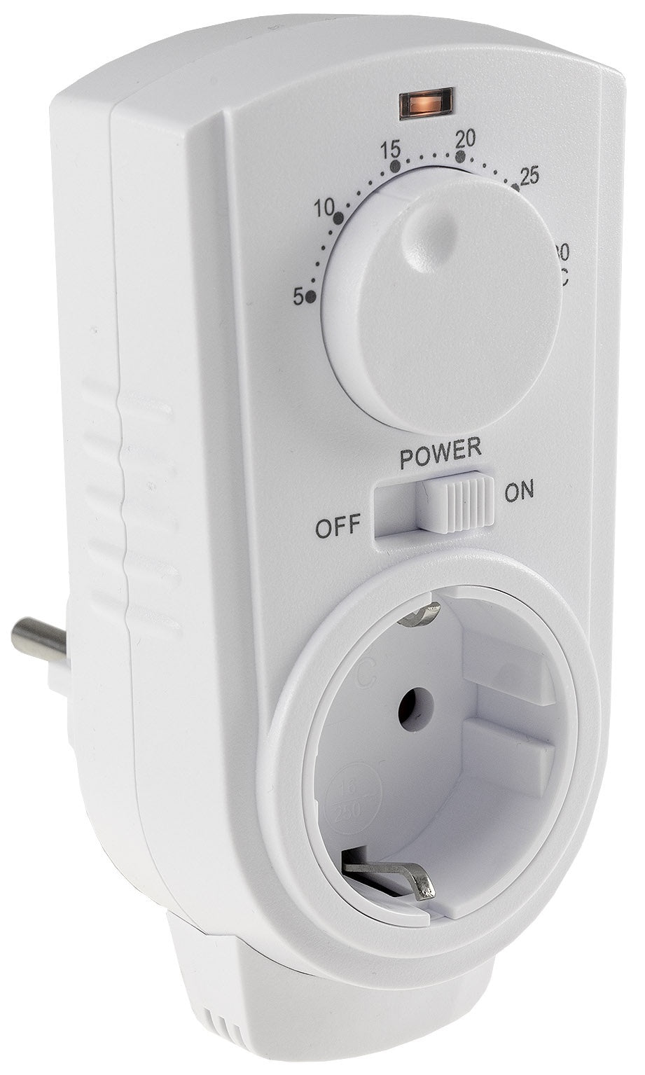 Infra Heating Stopcontact eenvoudige thermostaat met draaiknop