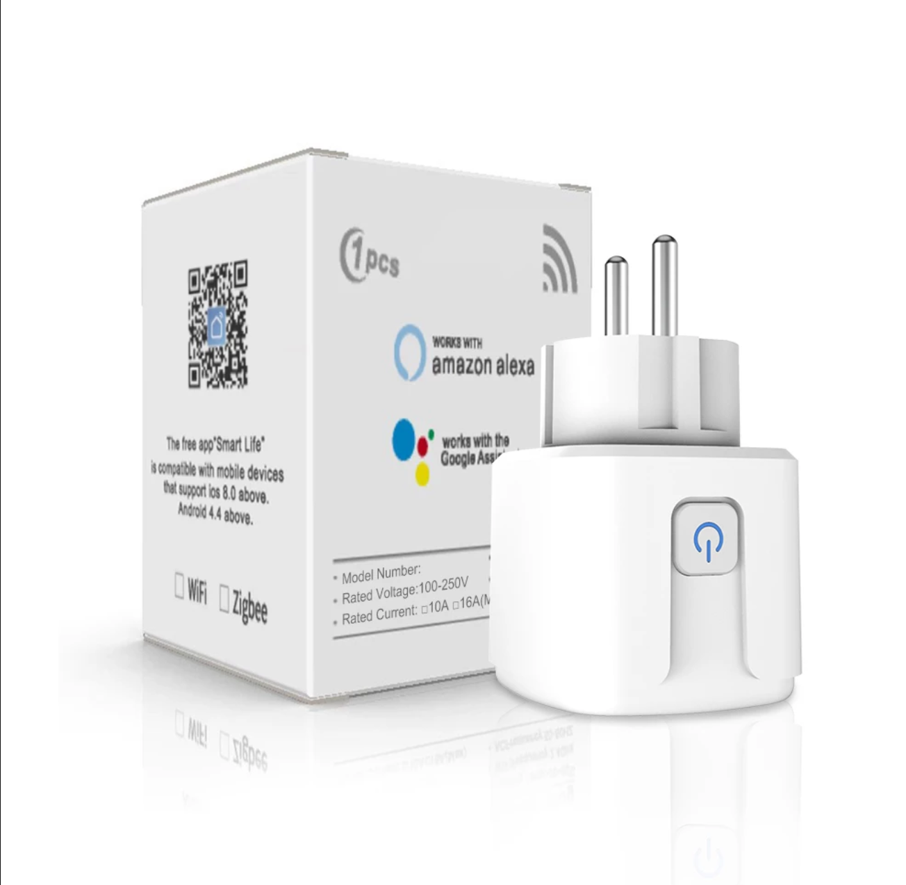 Infra Heating Wifi Slimme stekker verbruiksmeter met timer functie