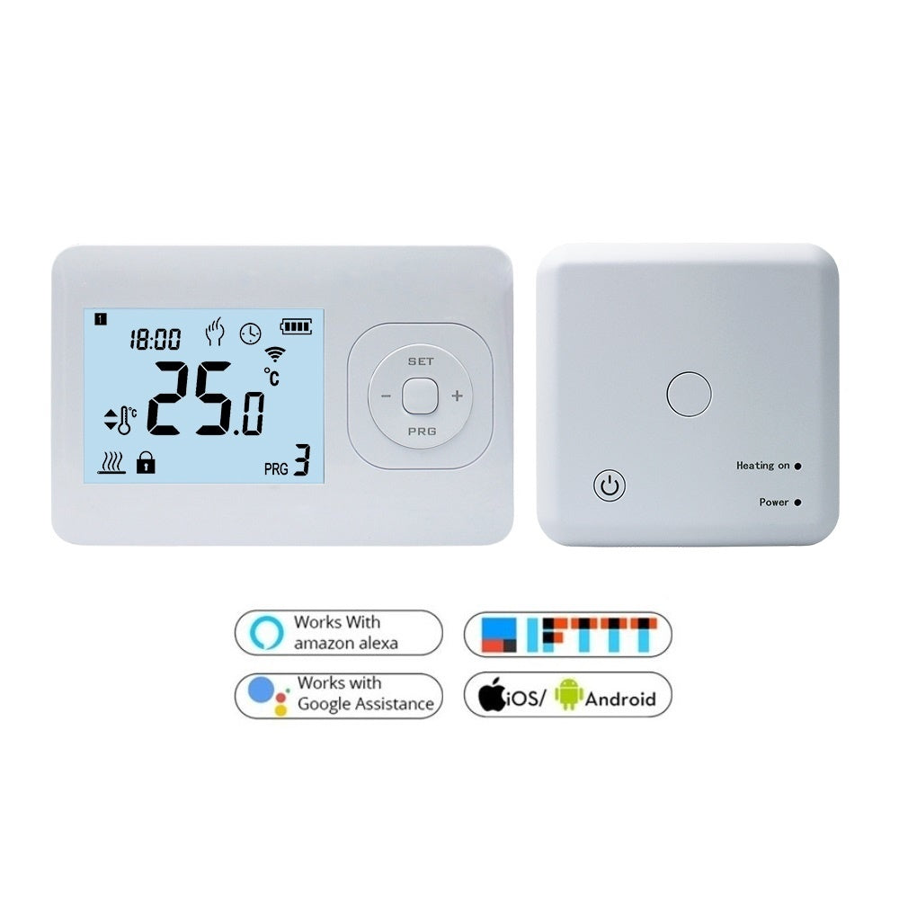 Infra Heating Wifi Basic draadloos programmeerbare thermostaat met ontvanger