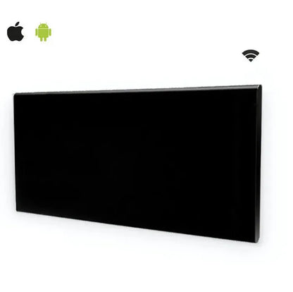 Infra Heating Adax neo WiFi zwart elektrische verwarming