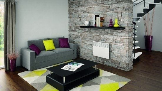 Infra Heating Ecoflex Atlantic F125-D elektrische kachel met instelbare thermostaat