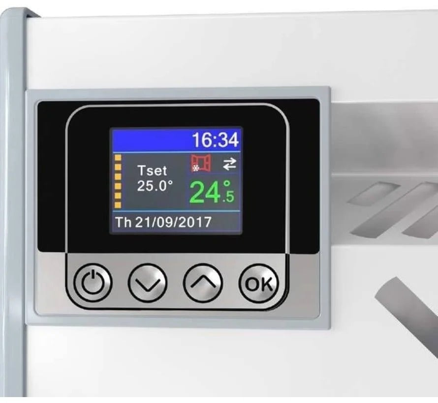 Infra Heating Eldom Extra Life elektrische wandconvector 1000 W tot en met 3000 W