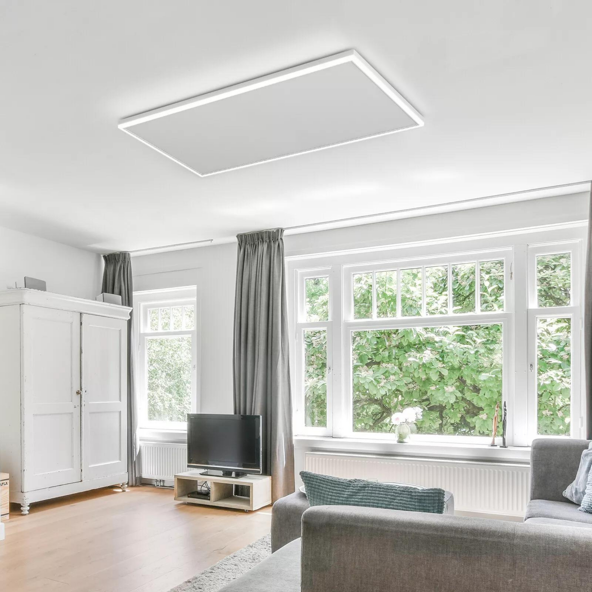 Infra Heating HL Serie Wifi infraroodpaneel met LED verlichting 63 x 108 cm – 700 W
